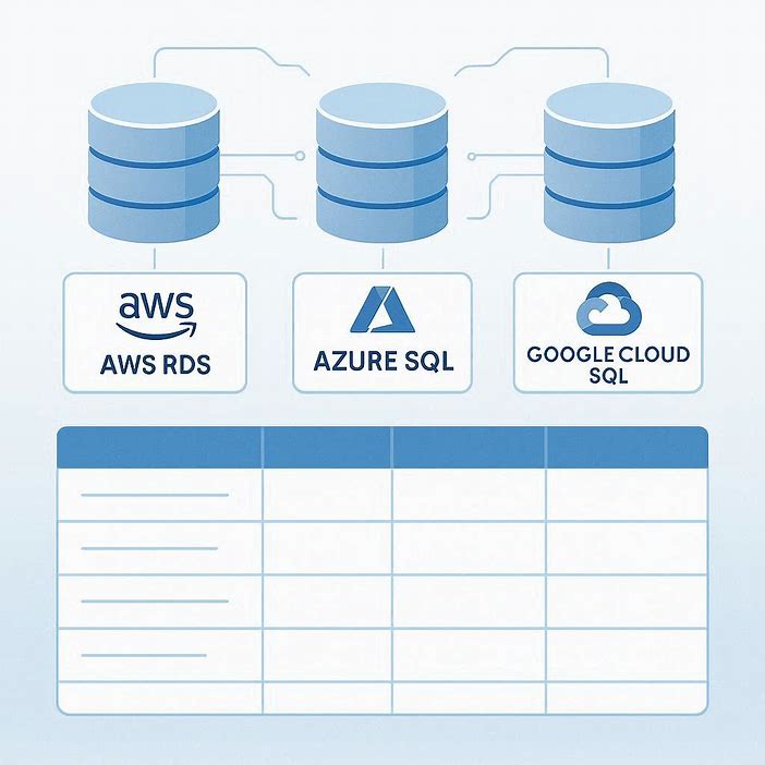 SQL در فضای ابری: آشنایی با Amazon RDS، Azure SQL و Google Cloud SQL