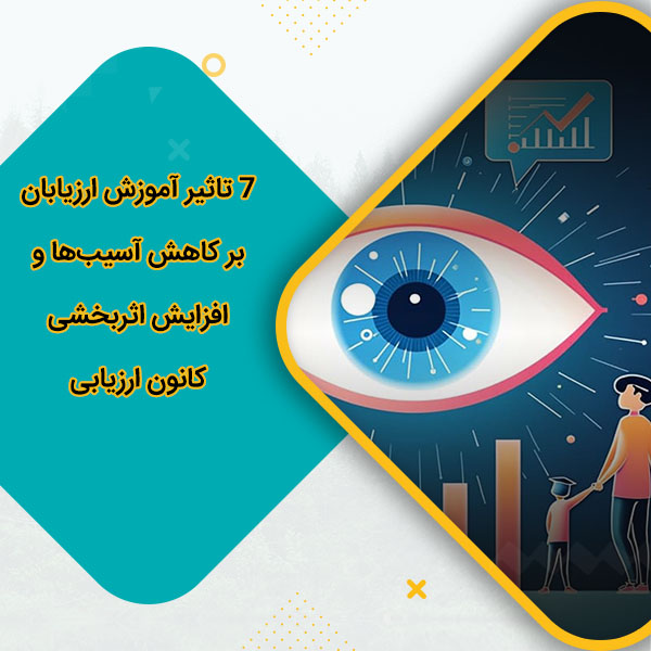 7 تاثیر آموزش ارزیابان بر کاهش آسیبها و افزایش اثربخشی کانون ارزیابی